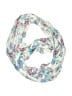 Unbranded Floral White Scarf One size - photo 1