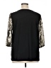 Modern Attraction Black 3/4 Sleeve Top Size XL - photo 2