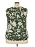 West K Green Sleeveless Blouse Size 2X - photo 2
