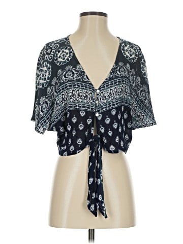 Patrons of Peace Short Sleeve Blouse (view 1)