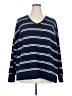 Unbranded Stripes Blue Pullover Sweater Size 3X - photo 1