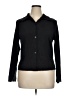 Shein Curve Black Long Sleeve Blouse Size 1X - photo 1