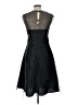Bari Jay Solid Black Cocktail Dress Size 10 - photo 2