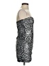 Trixxi 100% Polyester Animal Print Silver Cocktail Dress Size S - photo 4