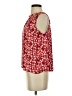 Ann Taylor LOFT 100% Polyester Red Sleeveless Blouse Size XS - photo 5