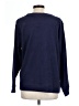 D&Co. Solid Blue Pullover Sweater Size L - photo 2
