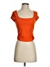 Shein Orange Short Sleeve Top Size 4 - photo 1