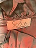 SOFIA Gray Tan 3/4 Sleeve Blouse Size L (estimated) - photo 7