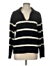 MNG Stripes Black Pullover Sweater Size L - photo 1