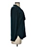 Ann Taylor LOFT 100% Polyester Teal Long Sleeve Blouse Size XS - photo 4