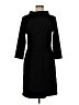 Talbots Solid Black Casual Dress Size 6 - photo 1