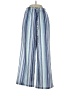Unbranded 100% Polyester Stripes Blue Casual Pants Size S - photo 1