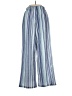 Unbranded 100% Polyester Stripes Blue Casual Pants Size S - photo 2