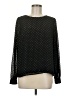 J.Crew Factory Store 100% Polyester Black Long Sleeve Blouse Size M - photo 1