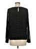 J.Crew Factory Store 100% Polyester Black Long Sleeve Blouse Size M - photo 2