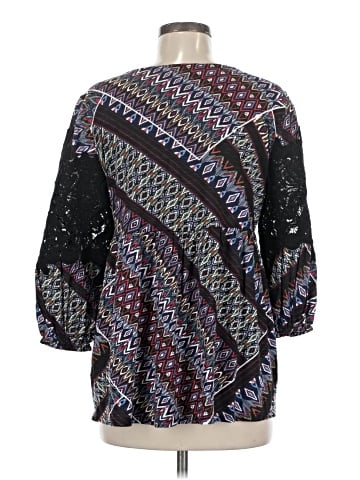 Vintage America Blues 3/4 Sleeve Blouse (view 2)