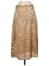 Forever 21 100% Polyester Animal Print Tan Casual Skirt Size L - photo 2