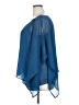 Alyx 100% Polyester Blue 3/4 Sleeve Blouse Size 2X - photo 5