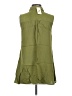 Max Studio 100% Rayon Green Sleeveless Button-Down Shirt Size S - photo 2