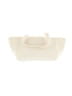 FURLA Solid Ivory Leather Shoulder Bag One size - photo 1