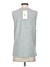 Fabletics Gray Sleeveless T-Shirt Size S - photo 2