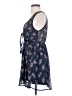 XXI 100% Polyester Paisley Blue Casual Dress Size S - photo 5
