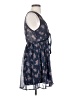 XXI 100% Polyester Paisley Blue Casual Dress Size S - photo 4