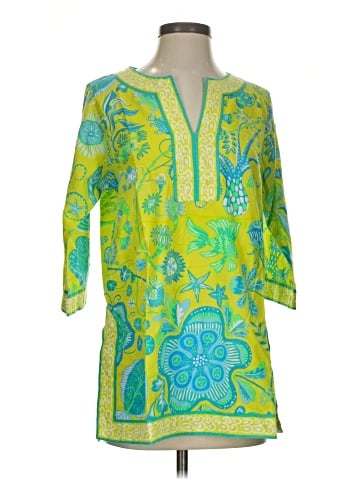 Gretchen Scott Designs 3/4 Sleeve Blouse (view 1)