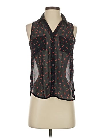 Wet Seal Sleeveless Blouse (view 1)
