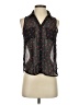Wet Seal 100% Polyester Black Sleeveless Blouse Size XS - photo 1