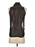 Wet Seal 100% Polyester Black Sleeveless Blouse Size XS - photo 2