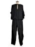 J Brand 100% Polyester Black Green Jumpsuit Size M - photo 2