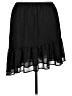 MICHAEL Michael Kors 100% Polyester Polka Dots Black Casual Skirt Size XL - photo 2