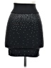 BCBGeneration Stars Black Formal Skirt Size XS - photo 2