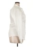 Long Tall Sally Solid White Ivory Long Sleeve Blouse Size 14 - photo 4