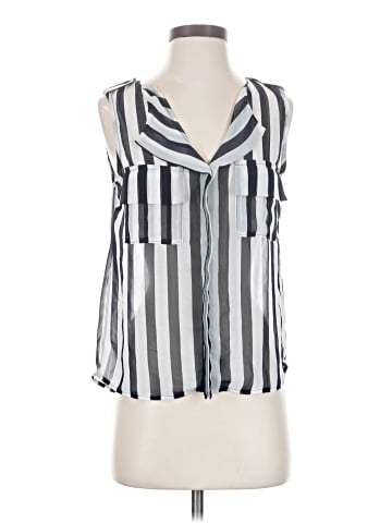 Timing Sleeveless Blouse (view 1)