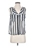 Timing 100% Polyester Silver Sleeveless Blouse Size S - photo 1