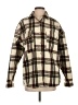 Staccato Plaid Brown Fleece Size S - photo 1