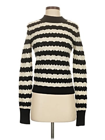 Aqua Cashmere Pullover Sweater (view 1)