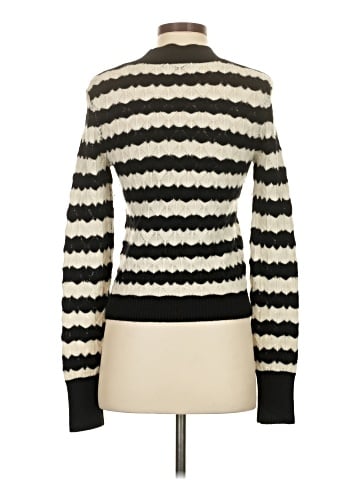 Aqua Cashmere Pullover Sweater (view 2)