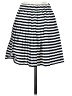 Candie's Stripes Black Casual Skirt Size XS - photo 2