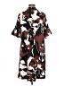 Chico's Print Brown Casual Dress Size Med (1.5) - photo 2