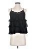 LC Lauren Conrad 100% Polyester Black Sleeveless Blouse Size XS - photo 1