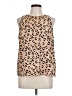 A New Day 100% Polyester Tan Sleeveless Blouse Size L - photo 1