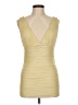 Shein 100% Polyester Yellow Sleeveless Top Size 6 - photo 1
