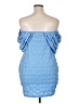 PrettyLittleThing Blue Cocktail Dress Size 14 - photo 2