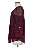 Daniel Rainn 100% Polyester Burgundy Long Sleeve Blouse Size M - photo 5