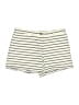 Gap 100% Cotton Stripes Ivory Shorts Size 4 - photo 1