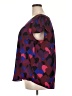 Torrid 100% Polyester Hearts Purple Short Sleeve Blouse Size 2X Plus (2) - photo 5