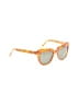 Komono Animal Print Camo Leopard Print Marled Paisley Snake Print Brown Orange Sunglasses One size - photo 1